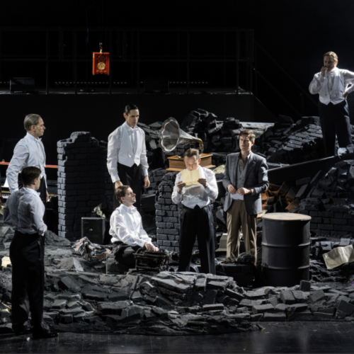 COMEDIAN HARMONISTS, Nationaltheater Mannheim 2025, Foto Natalie Grebe COMEDIAn HARMONISTS