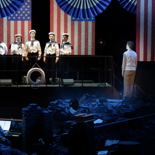COMEDIAN HARMONISTS, Nationaltheater Mannheim 2025, Foto Natalie Grebe COMEDIAn HARMONISTS