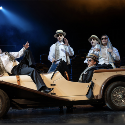 COMEDIAN HARMONISTS, Nationaltheater Mannheim 2025, Foto Natalie Grebehttps://www.nationaltheater-mannheim.de/spielplan/a-z/comedian-harmonists/ COMEDIAn HARMONISTS