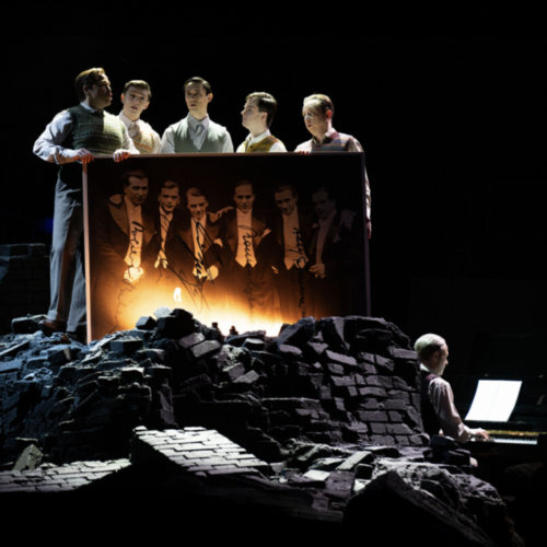 COMEDIAN HARMONISTS, Nationaltheater Mannheim 2025, Foto Natalie Grebe COMEDIAn HARMONISTS