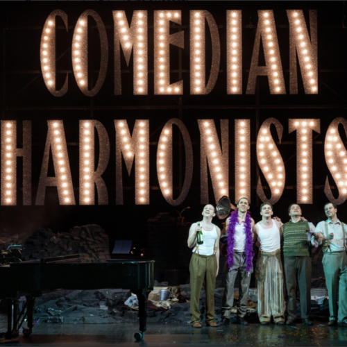 COMEDIAN HARMONISTS, Nationaltheater Mannheim 2025, Foto Natalie Grebe COMEDIAn HARMONISTS