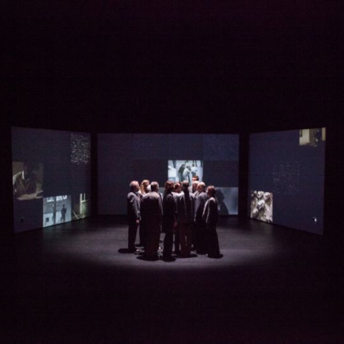 VOLK UNTER VERDACHT, Radialsystem Berlin 2017, Foto: Chistina Voigt VOLK